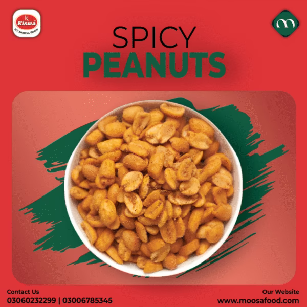 Spicy Peanuts (200 gram) Kiswa by moosa food