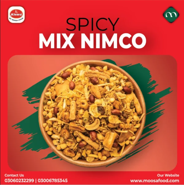 Buy Online best Spicy Mix Nimco in Pakistan (200 gram) Kiswa by Moosa Food