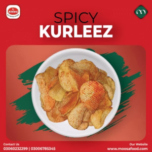 Kurleez Chips spicy (100 gram) from Kiswa by Moosa Food